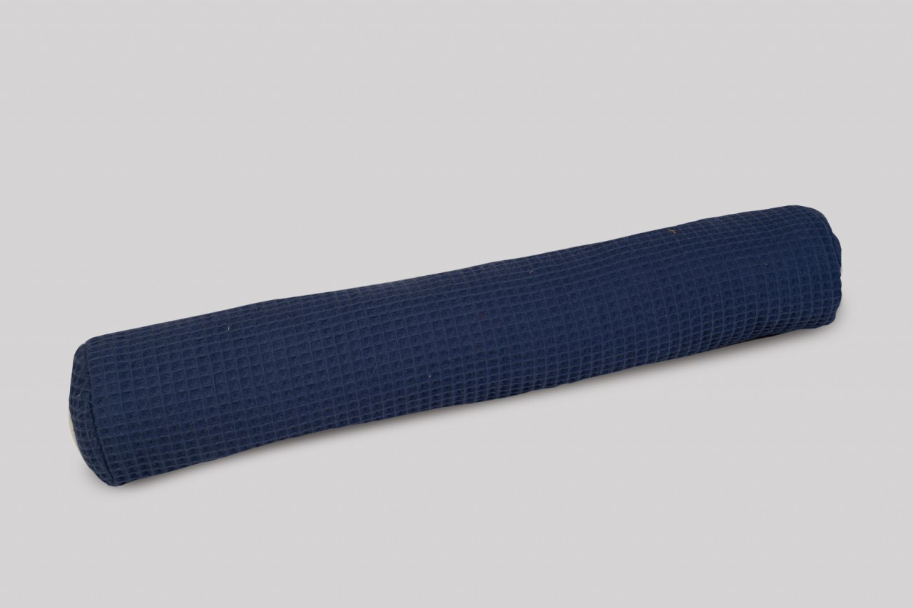 Lagerungskissen Babyroll® Waffelpique dunkelblau